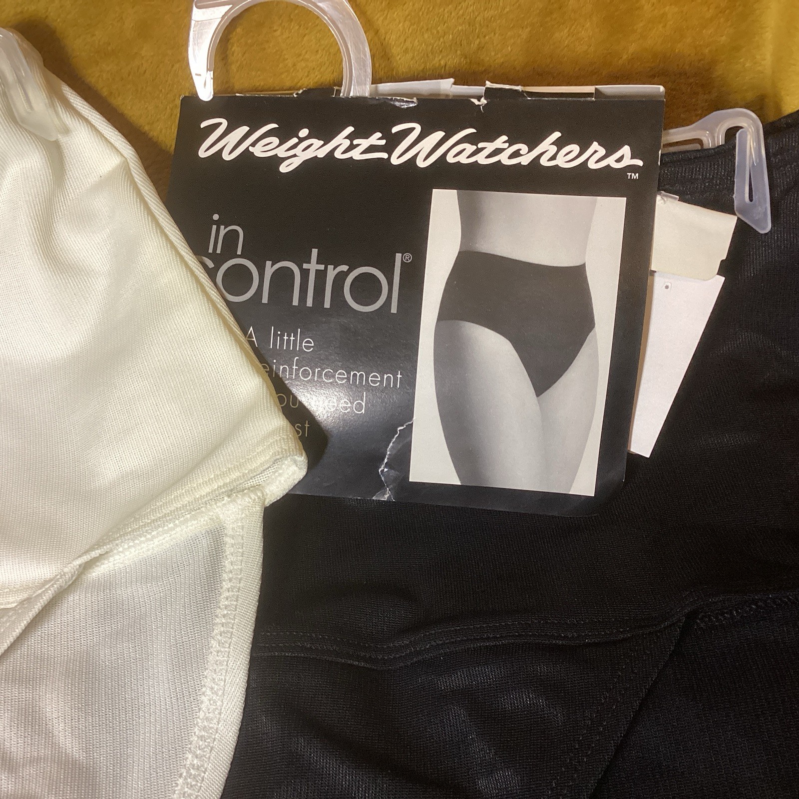 Vintage Weight Watchers in Control Instant Tummy Slimmer Panty Lot Of 2~XL NWT!