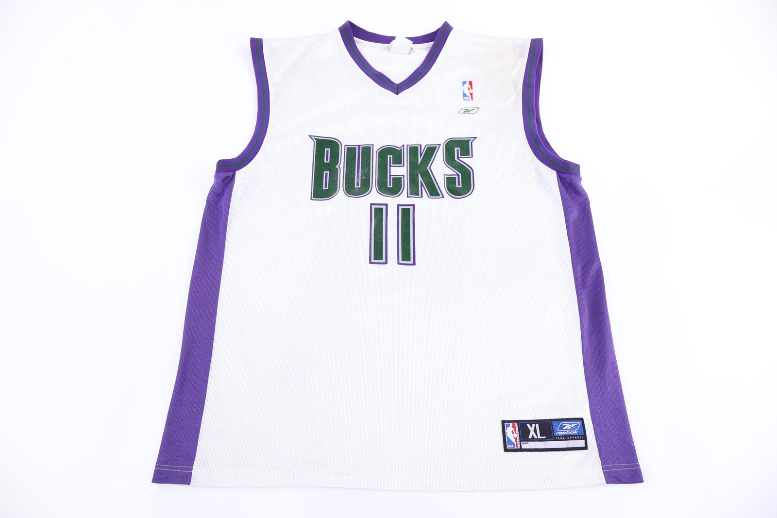 Reebok Tj Ford Milwaukee Bucks Basketball Jersey