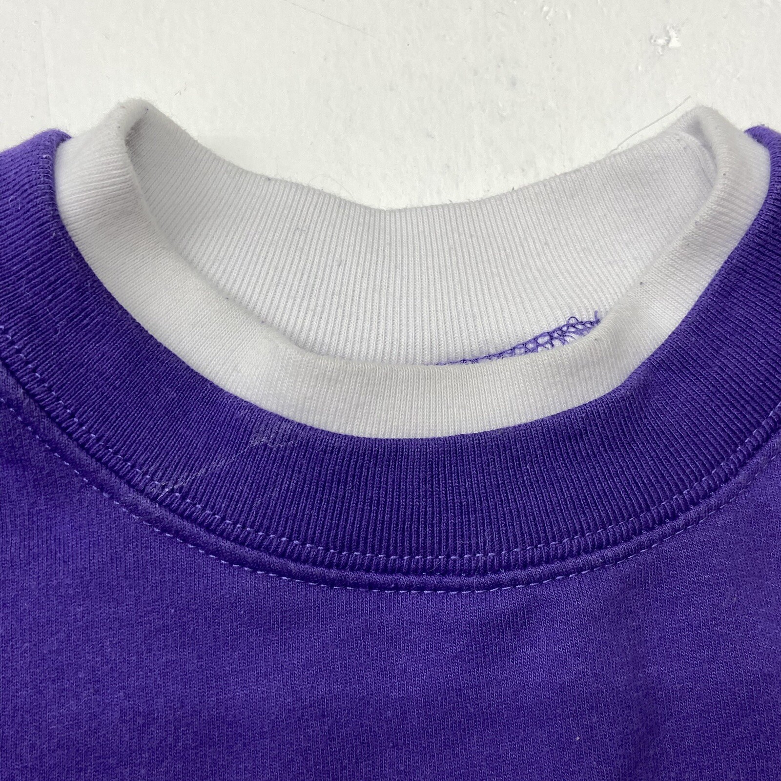 Vintage M&C Sportswear Purple Christmas Holiday Sweater Snowflakes Women Size M