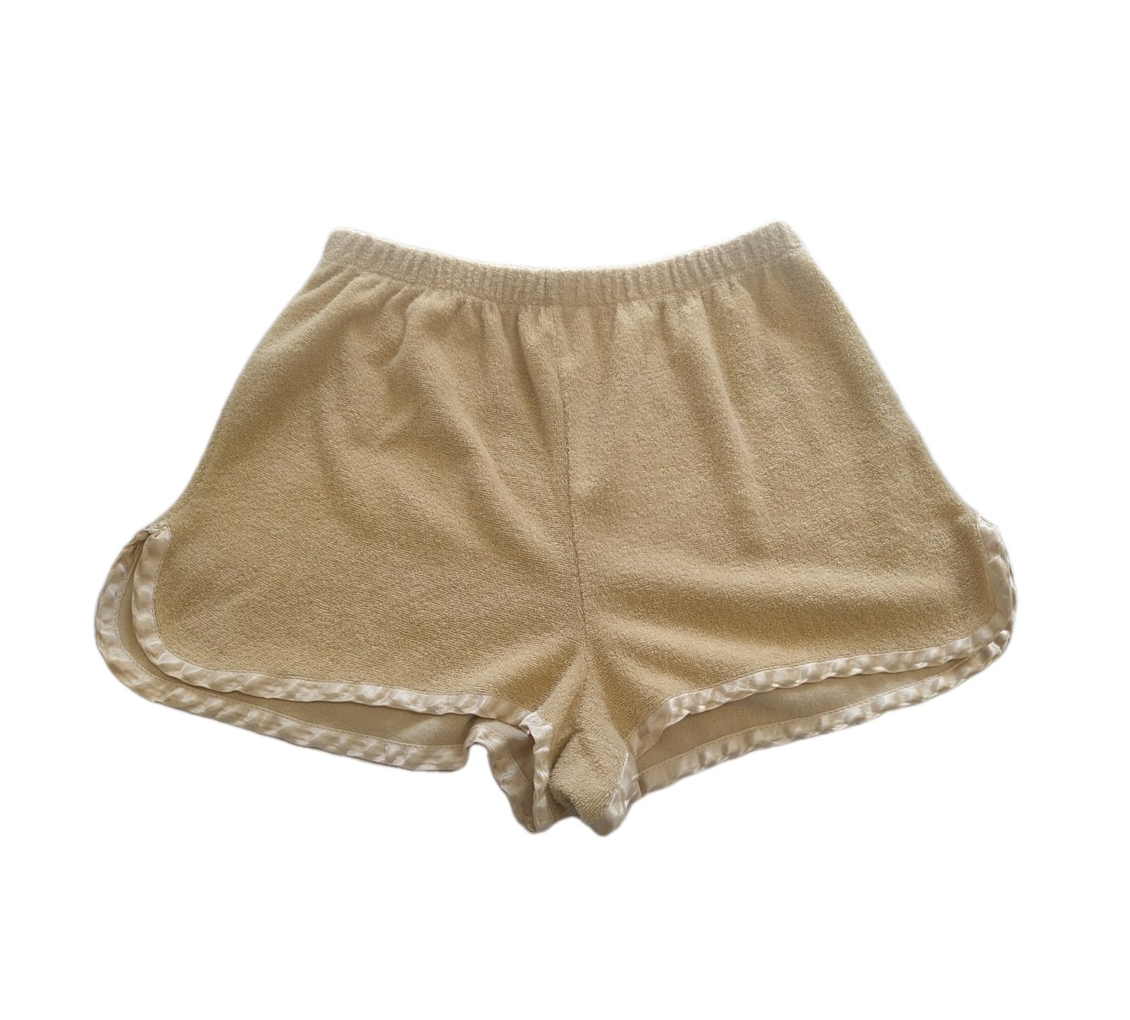Vintage Terry Cloth Shorts ~Pale Yellow~ SZ SM?