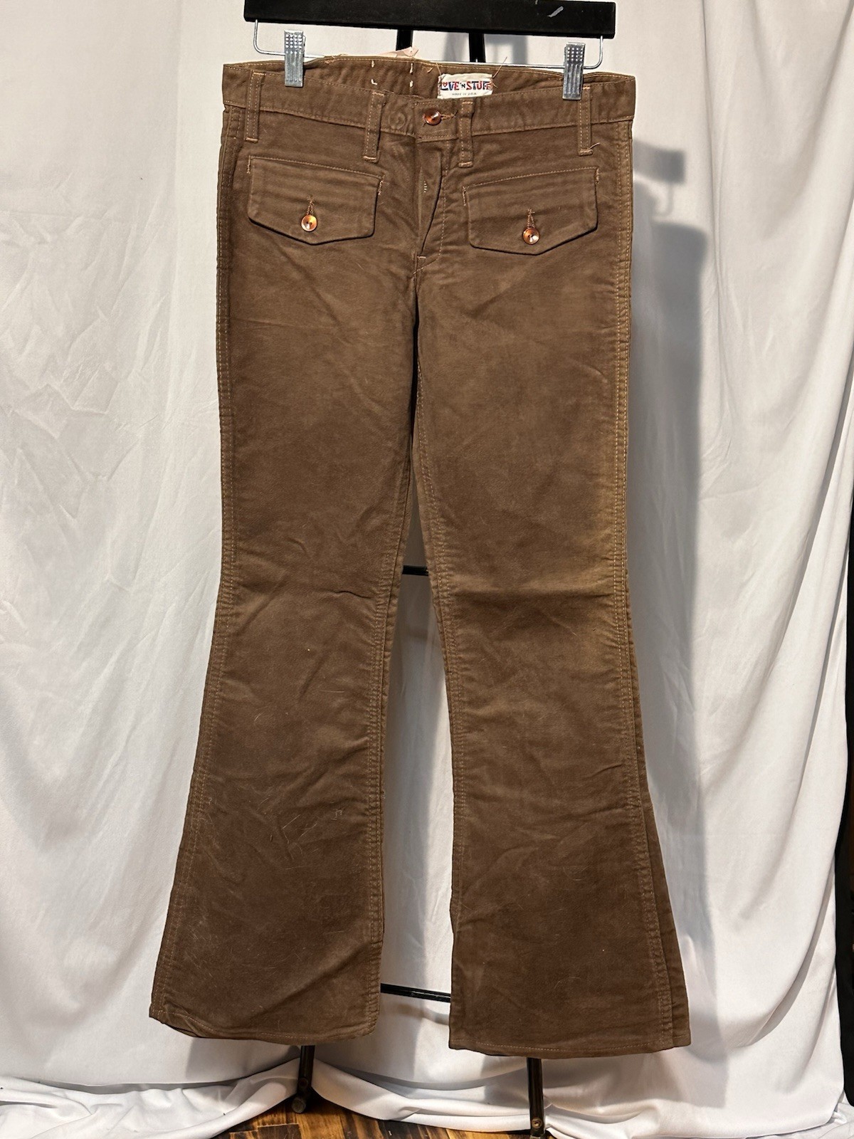 LOVE n STUFF VINTAGE BROWN PANTS