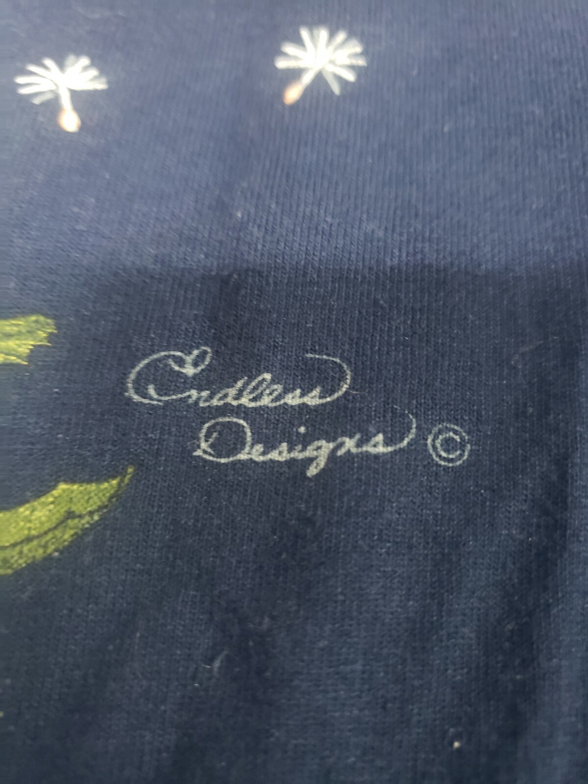 VTG 90s Endless Designs Butterflies T-shirt Size 1X Made in USA