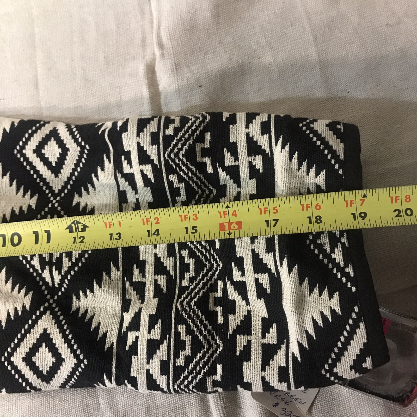 Flashback Vintage Aztec Blazer Jacket Western Cropped Cotton Tapestry Size L