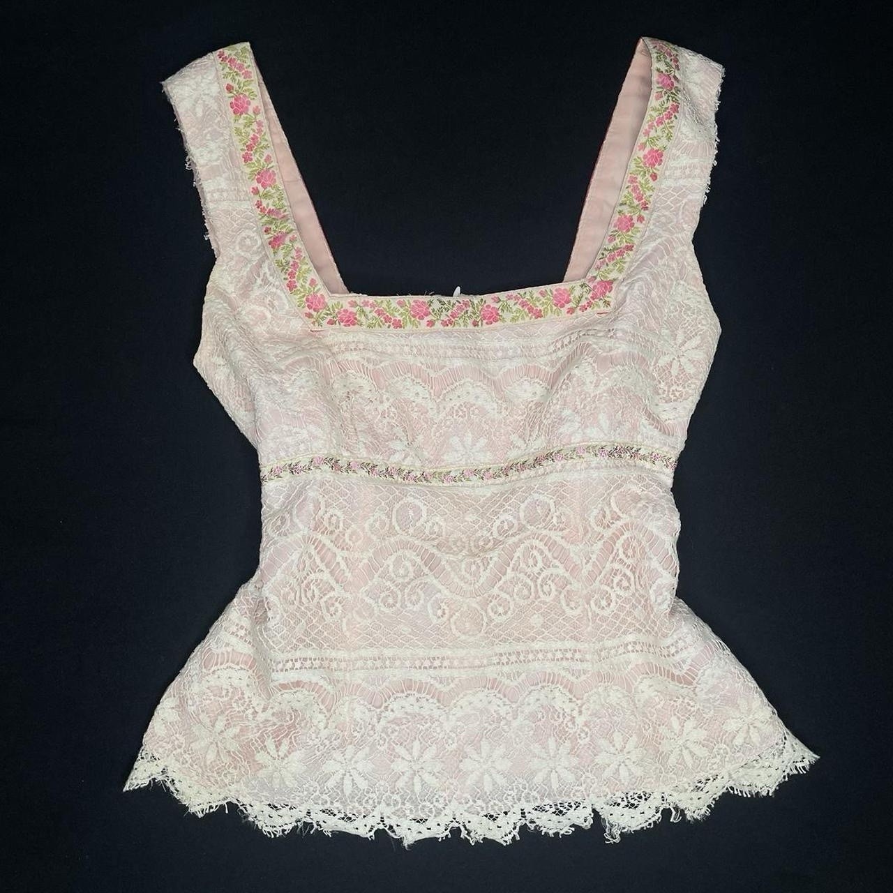 Vintage Nannette Lapore Pink top