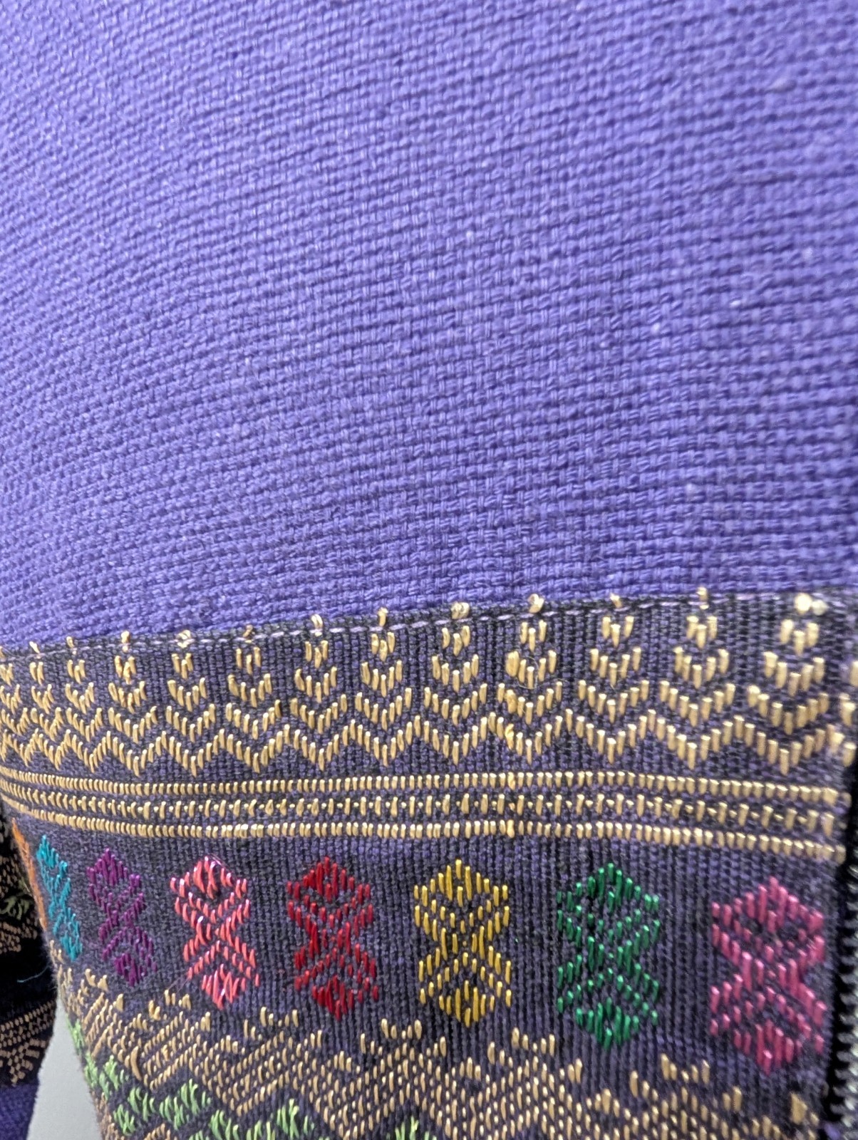 Vintage 70’s Bohemian Tapestry Bell Sleeves Empire Maxi Dress XS Renaissance