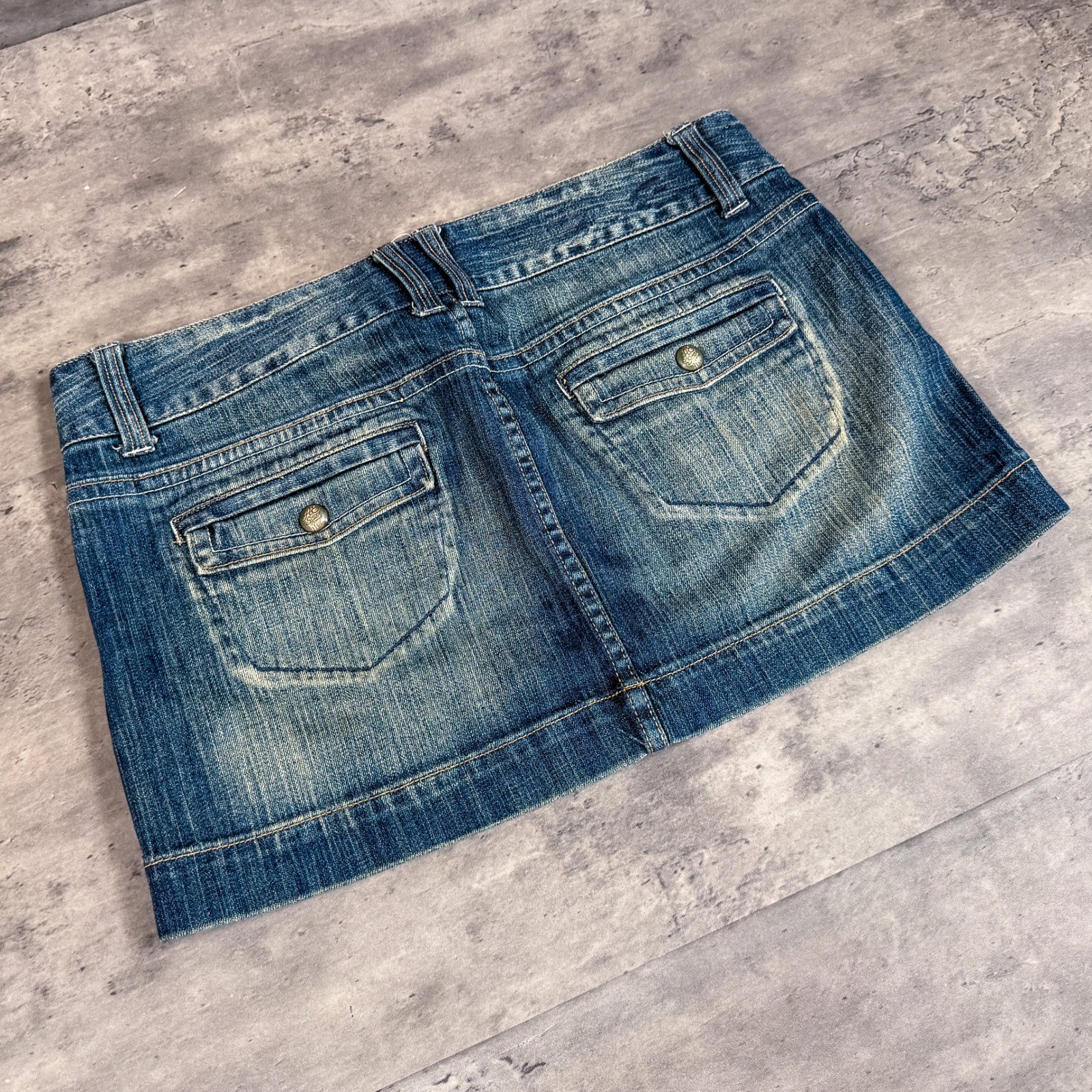 Vintage VTG Y2K 2000’s 00’s American Eagle MIni Denim Jean’s Skirt