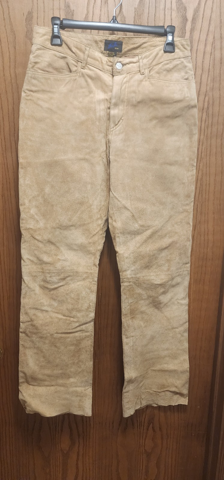 Vintage Original JouJou Skins Jeans 100% Leather Shell, 100% Polyester Lining