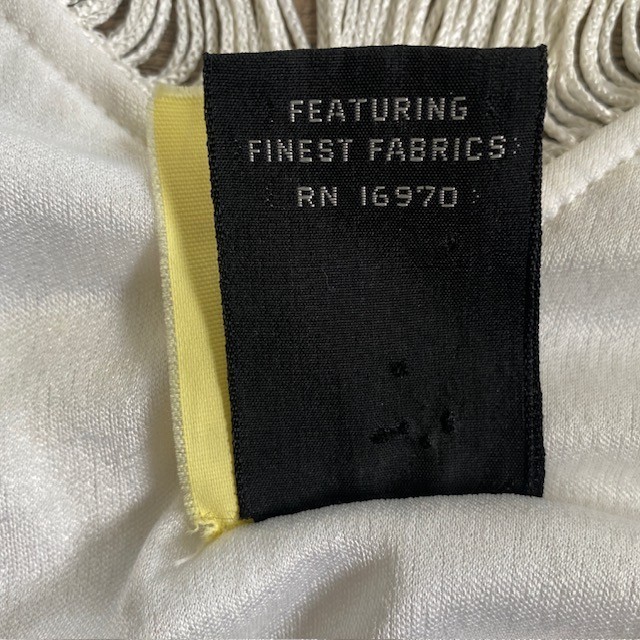 VINTAGE 70s Joy Stevens Ivory Fringe Flapper Gatsby Dress Sz 12