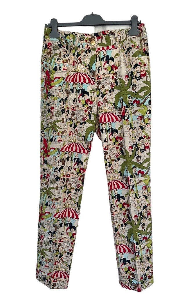 1990 's John Galliano CAFE SOCIETY Rare Collector’s Vintage Pants (L) Dior