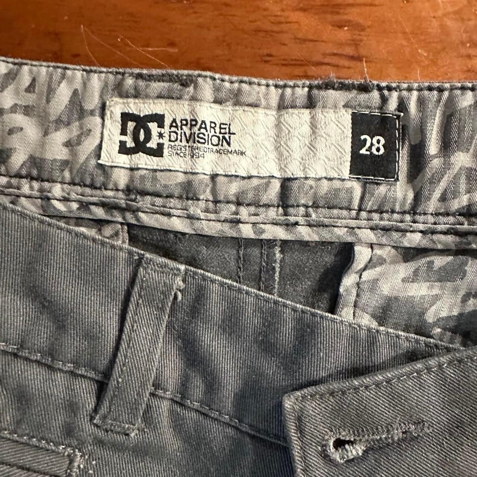 DC Apparel Skater Y2K Gray Bermuda Shorts