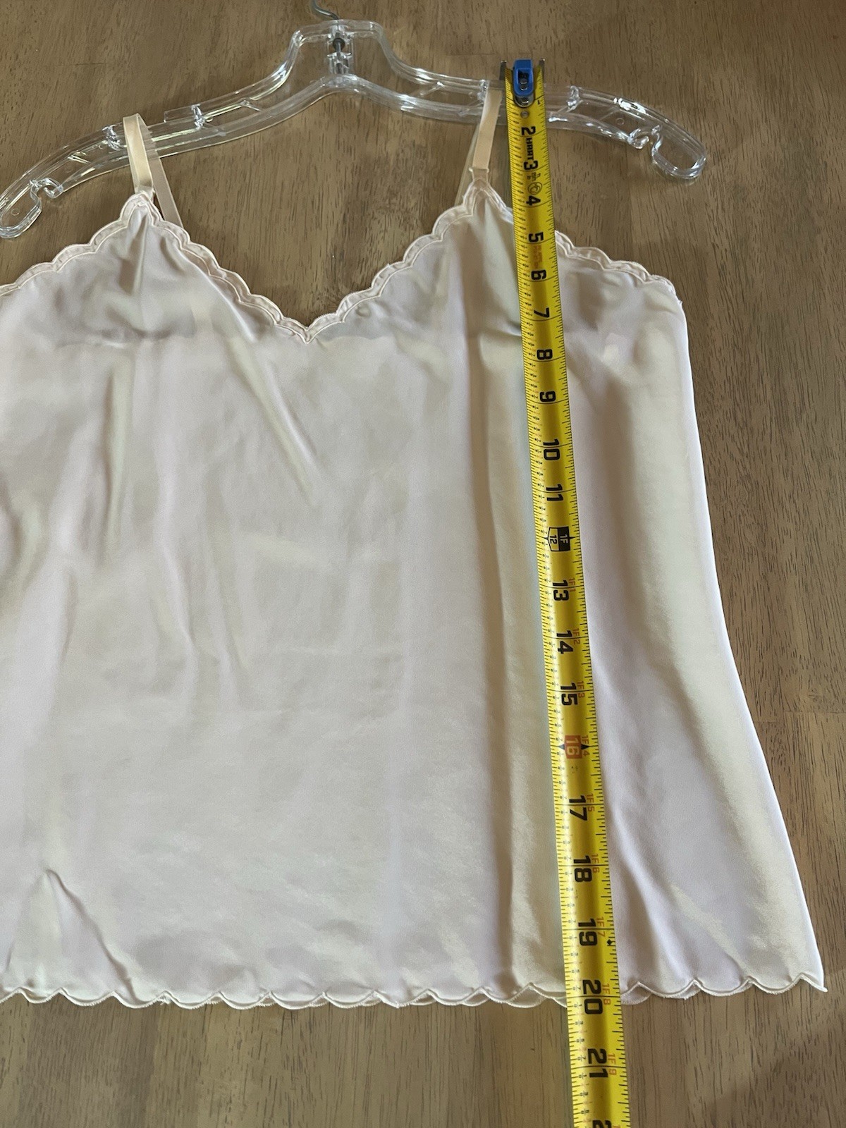 VTG Cotton & Satin Pink Camisole Top & Long Tiered Slip & Long Navy Satin Skirt