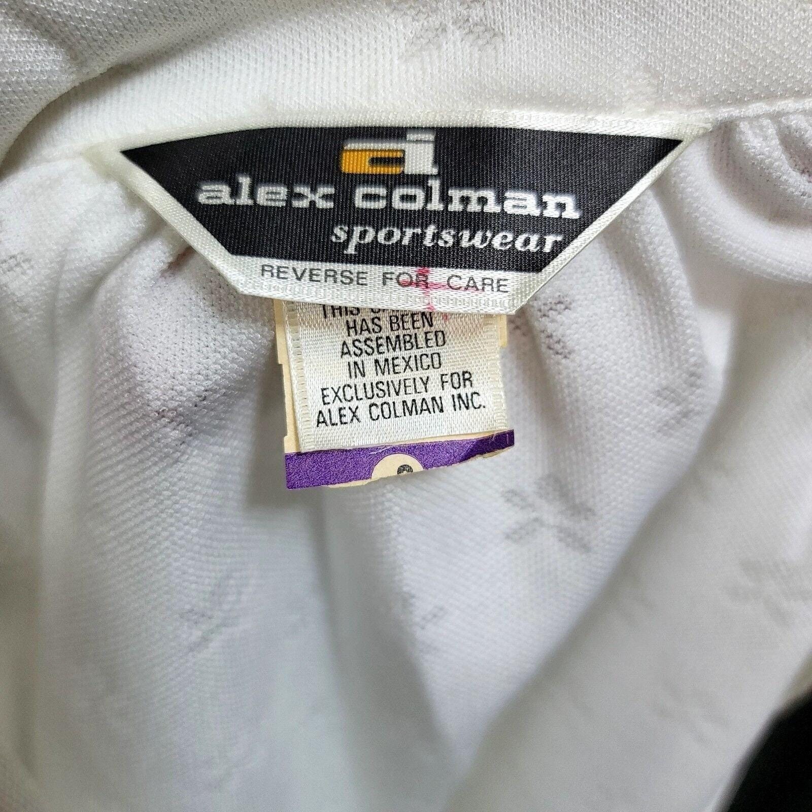 Vintage Alex Colman White Burnout Floral Tunic Blouse Pullover Top Cottagecore