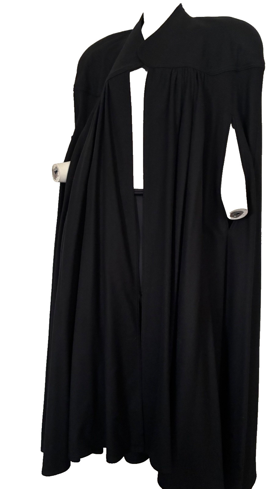 C’est Simone Black Maxi Cape Medium