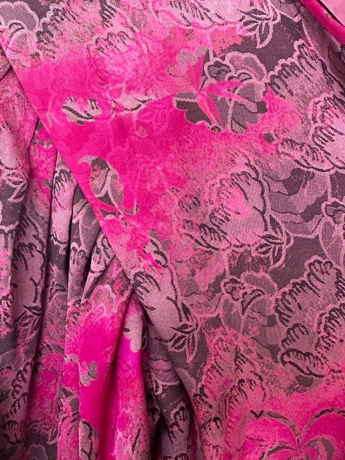 Vintage Emanuel Ungaro Parallèle Paris Line: Silk Pink | Made in Italy