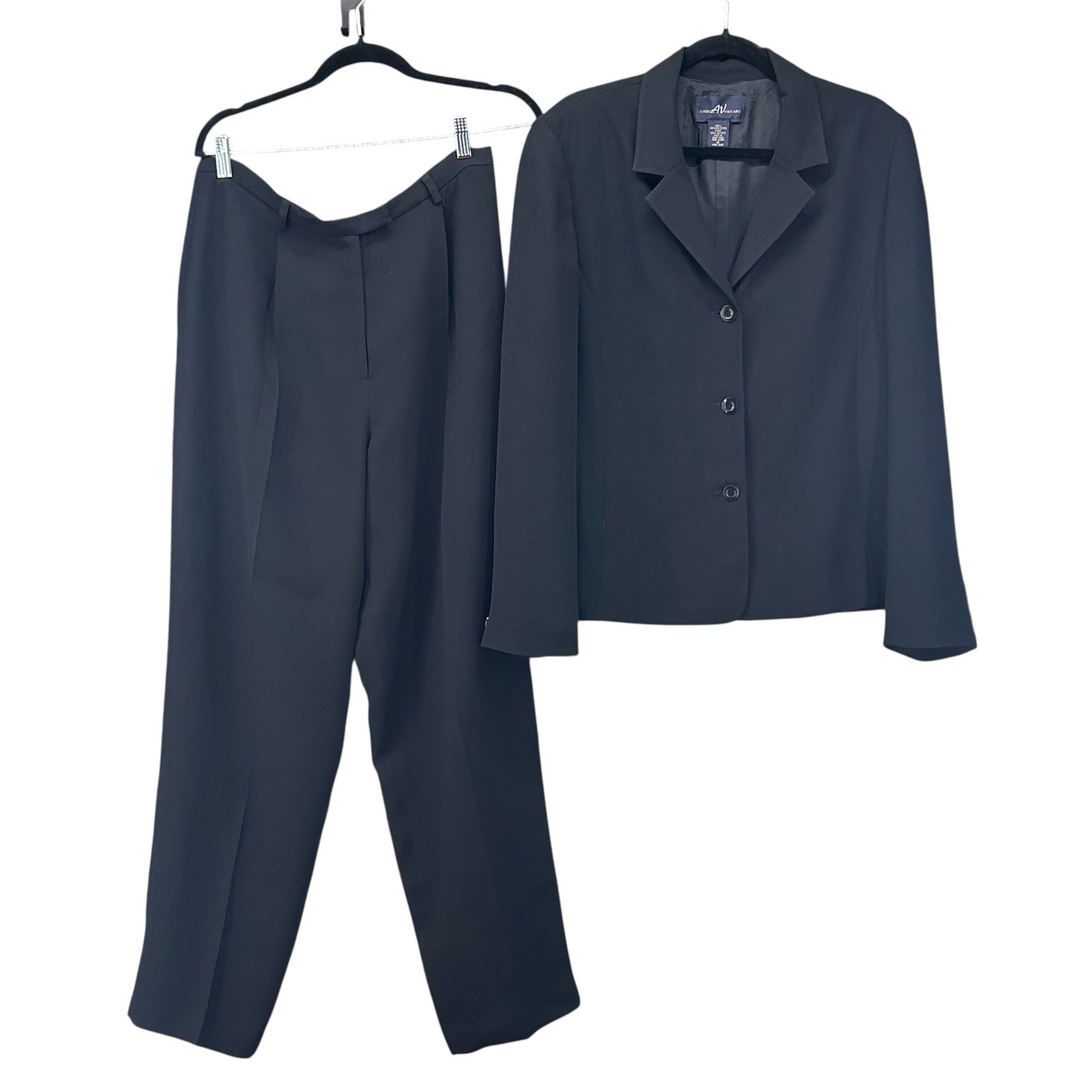 Andrea Viccaro Vintage Womens Suit Set 14 Professional Office Career Formal