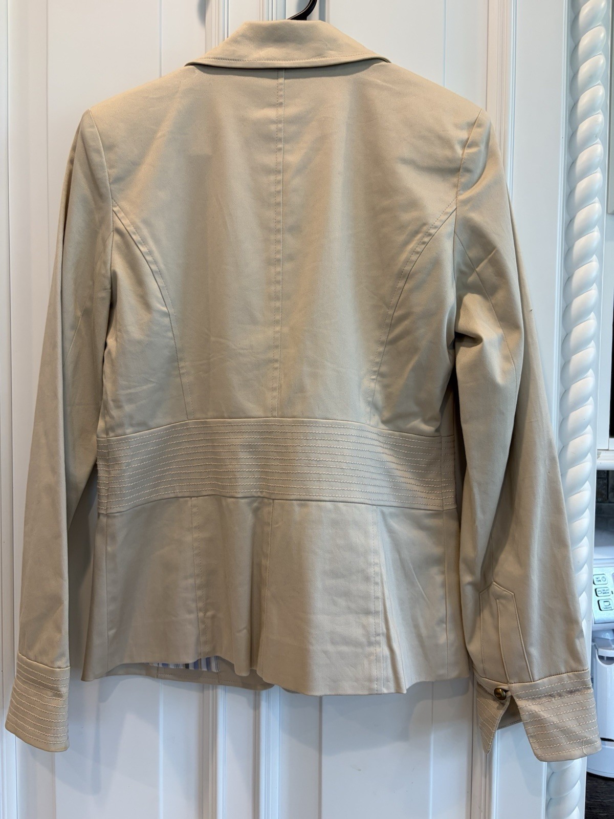 Vintage Willi Smith Lined Blazer Women “street Couture” Sz 8. Quilted Detailing