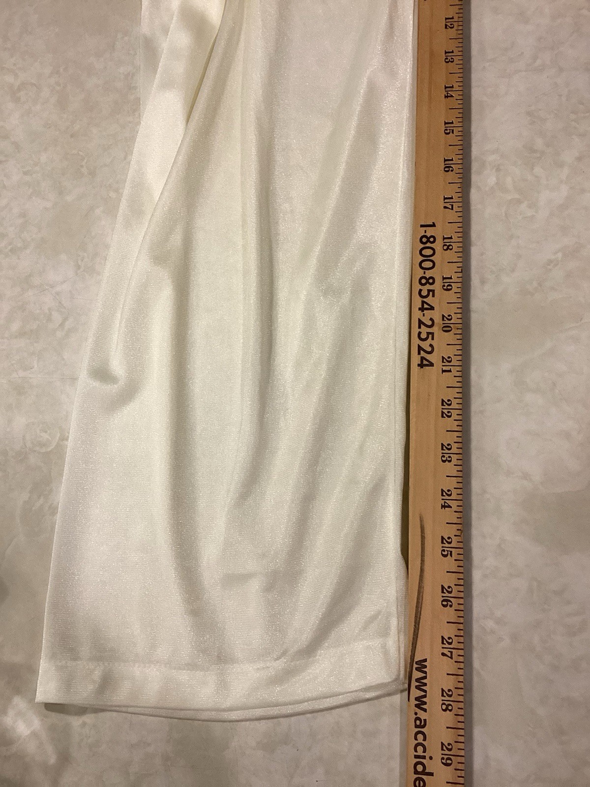 Vtg Soft Moments 2-Piece Pajama Set Pale Yellow Lace Sz M 1970s NOS NWT USA