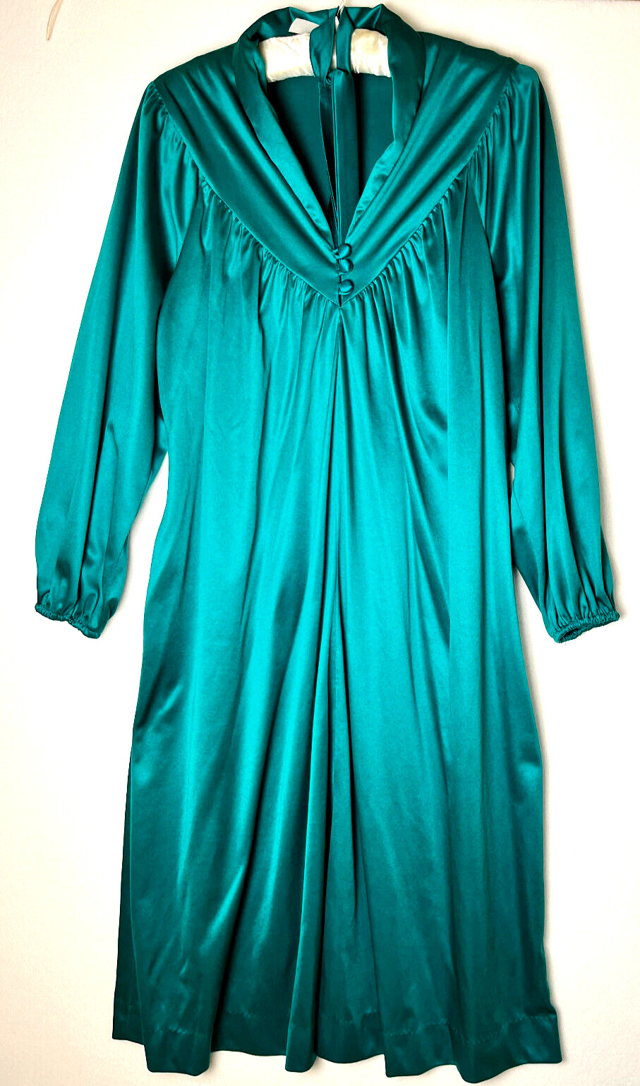 Vintage Paulette Original Chicago Robe House Dress Self Belt Retro 1950’s, 60’s