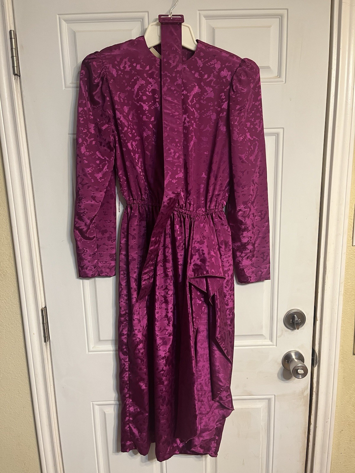 Vintage Women’s Applause II by Marge Kane Dress Purple Size 4