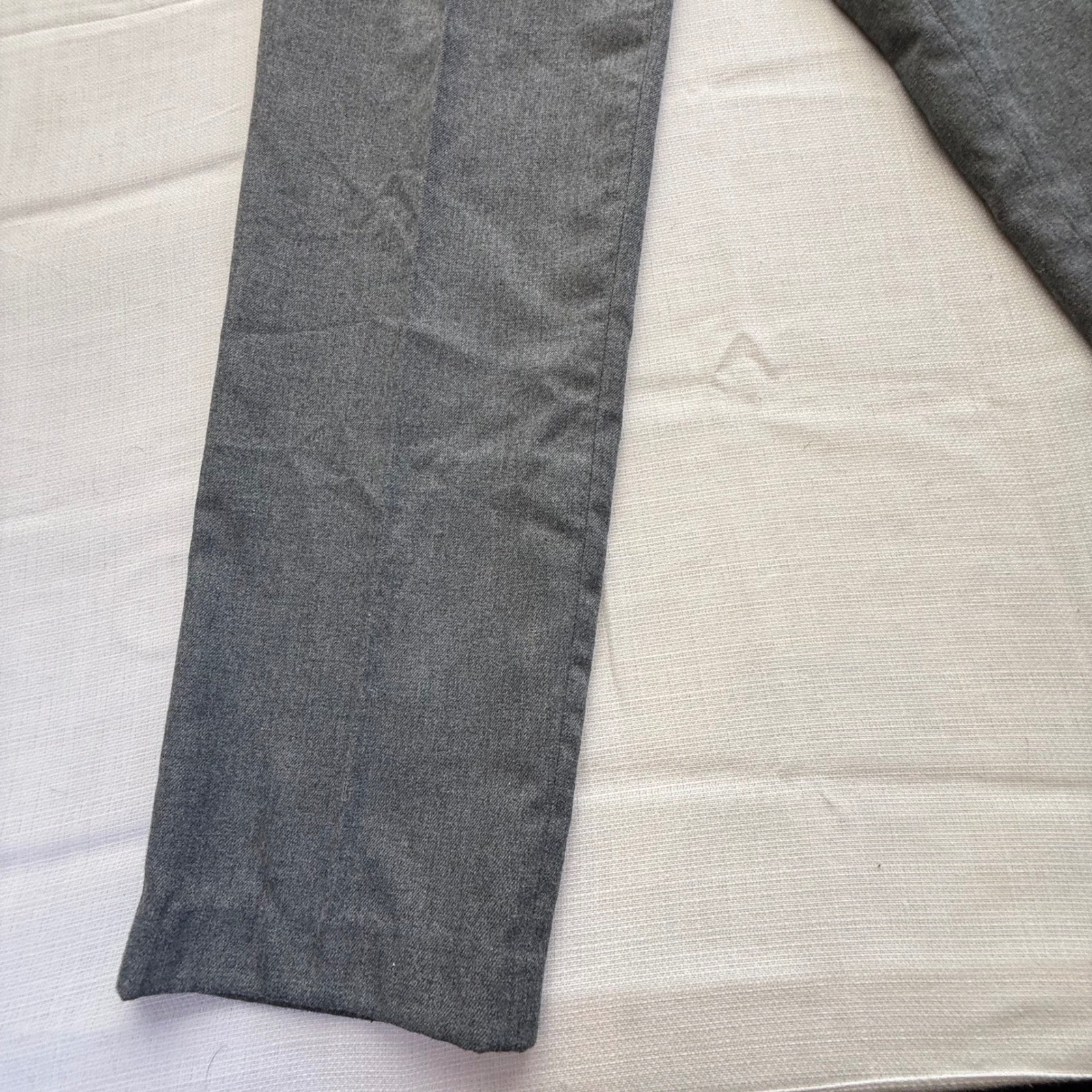 Headliners Vintage 90s Heather Grey Pleated High Waisted Trousers Size 9/10