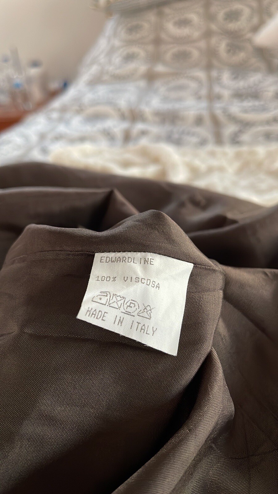 Pamela ” Edwardline” Made In Italy Vintage A-Line Mini Skirt Olive Green Size S