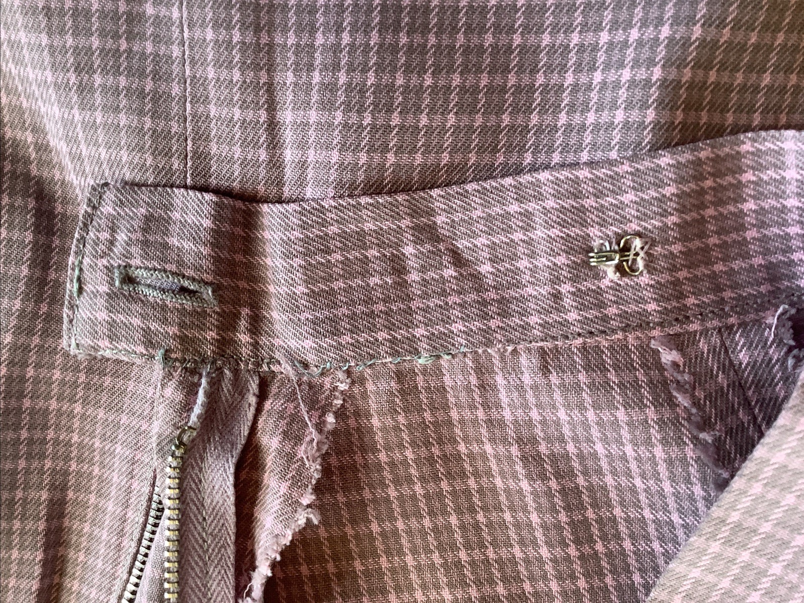 Vintage Skirt And Blazer Fashioned By Lampl Secretary Geek Checkered