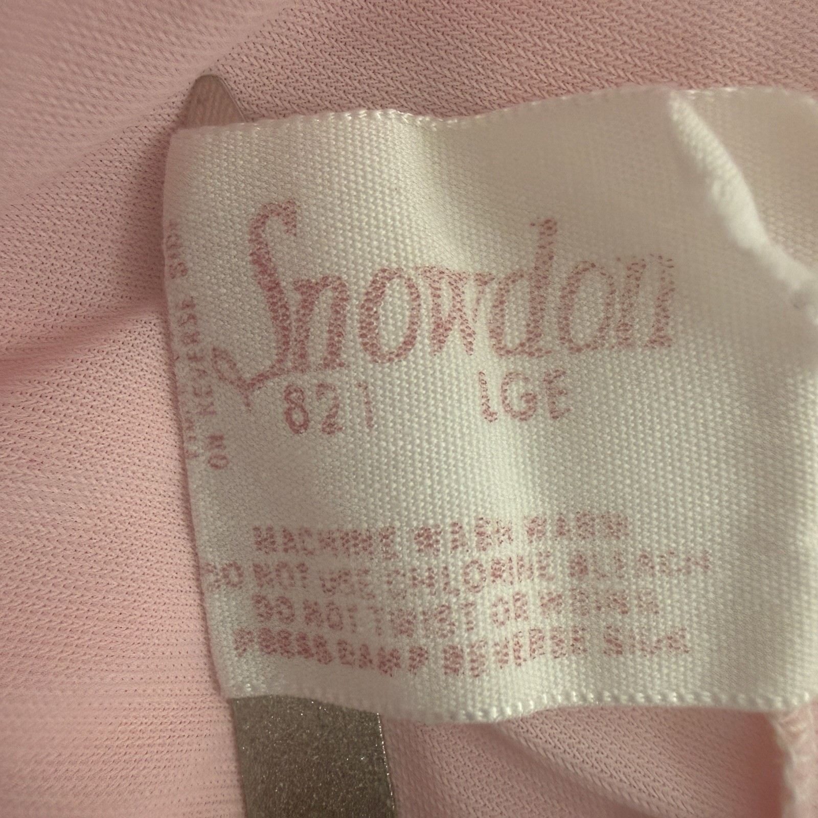 Vintage Robe House Coat Muumuu Womens Pink Good Lace Union Grandma L Cottagecore