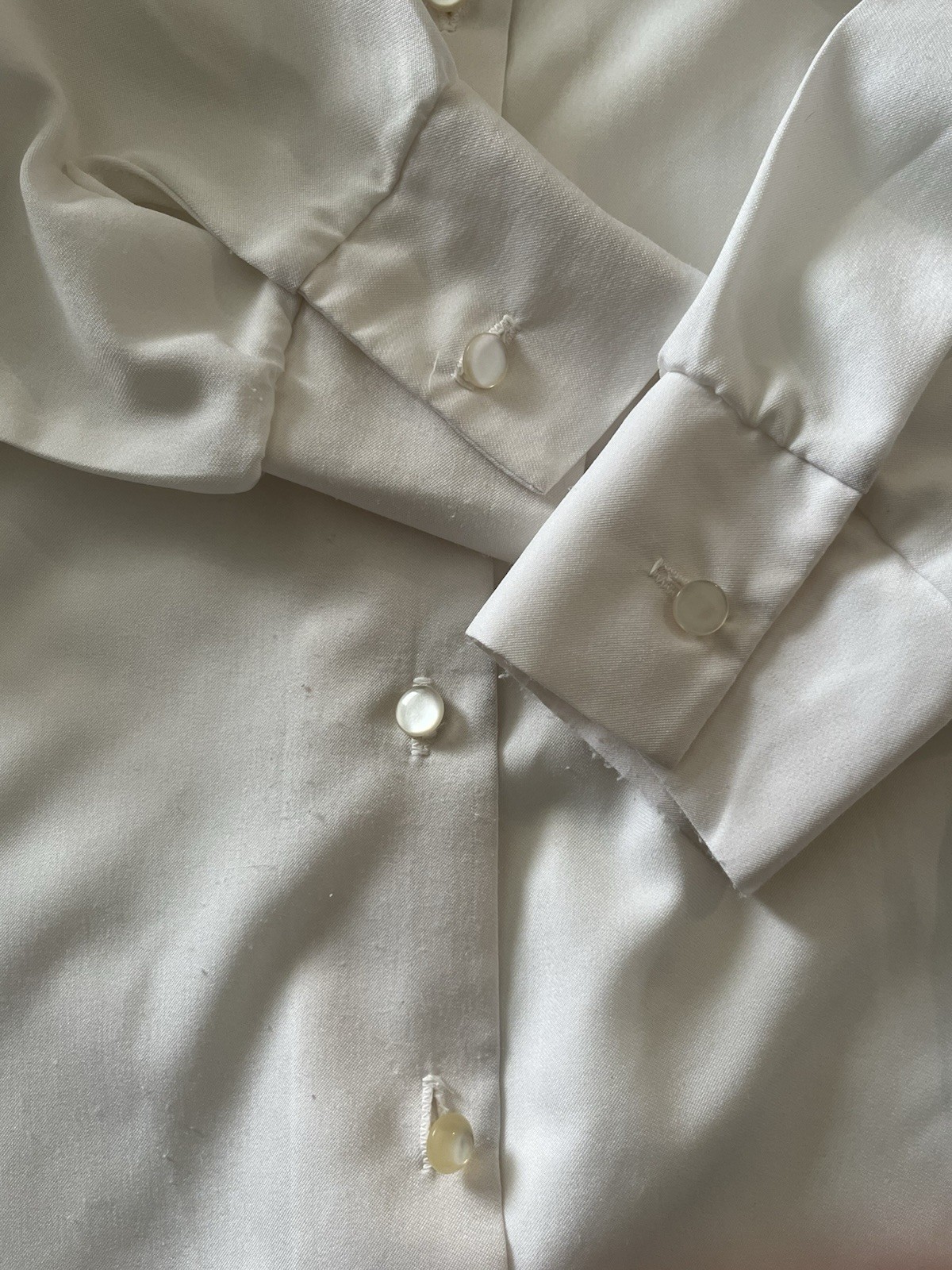 Vintage – Late 1980’s To Early 1990’s White Blouse – Size 12