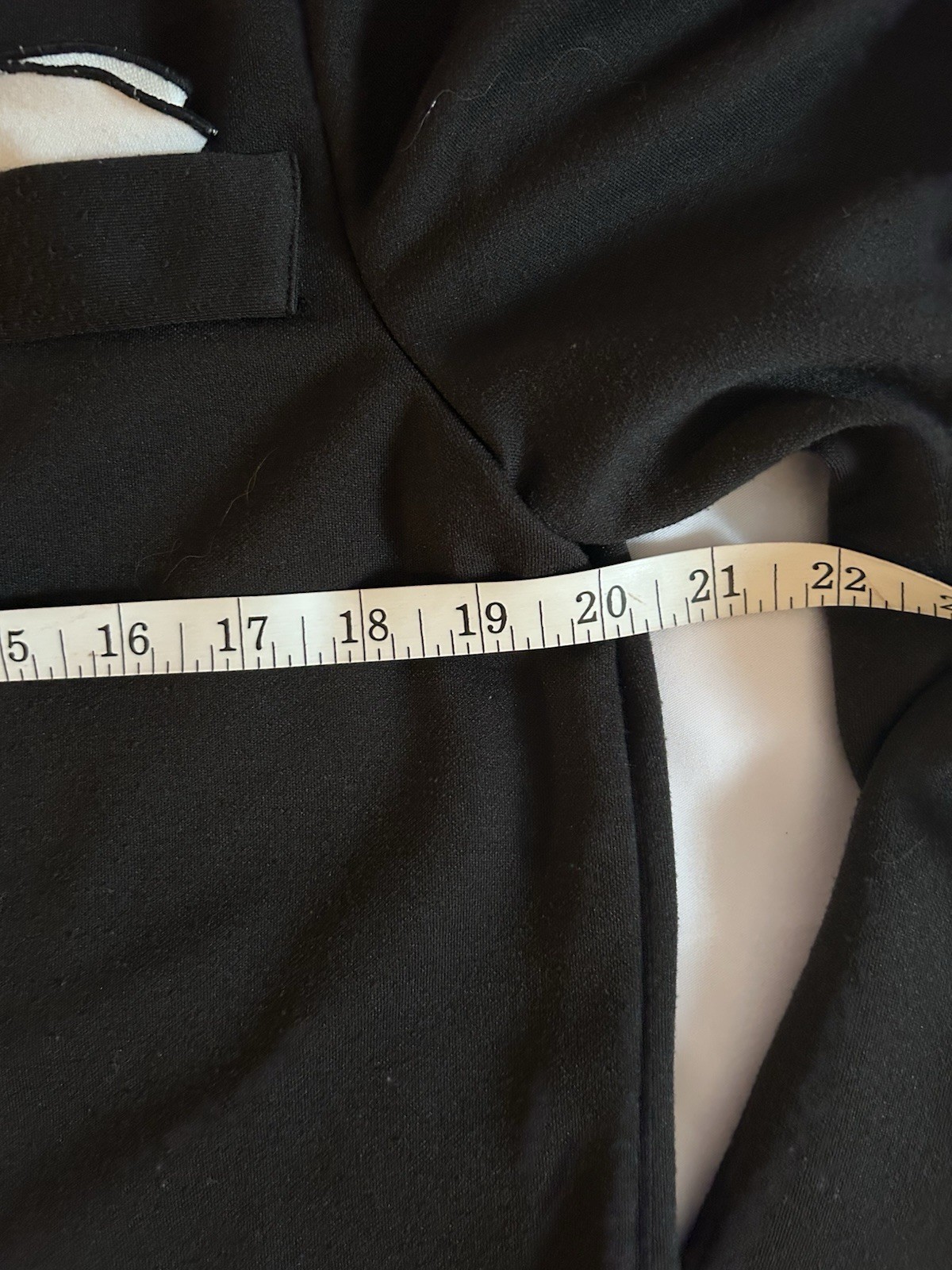 Vintage Leslie Fay Black Open Front Blazer Size 8
