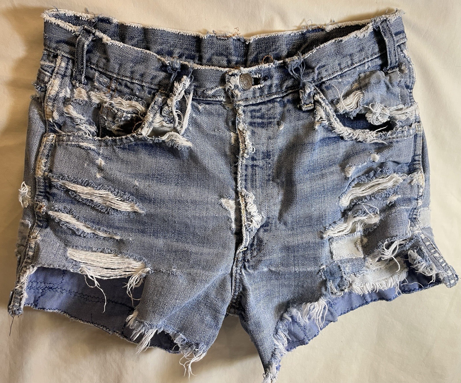 1972 Levi Strauss Denim Cutoffs Shorts 30” Waist Original