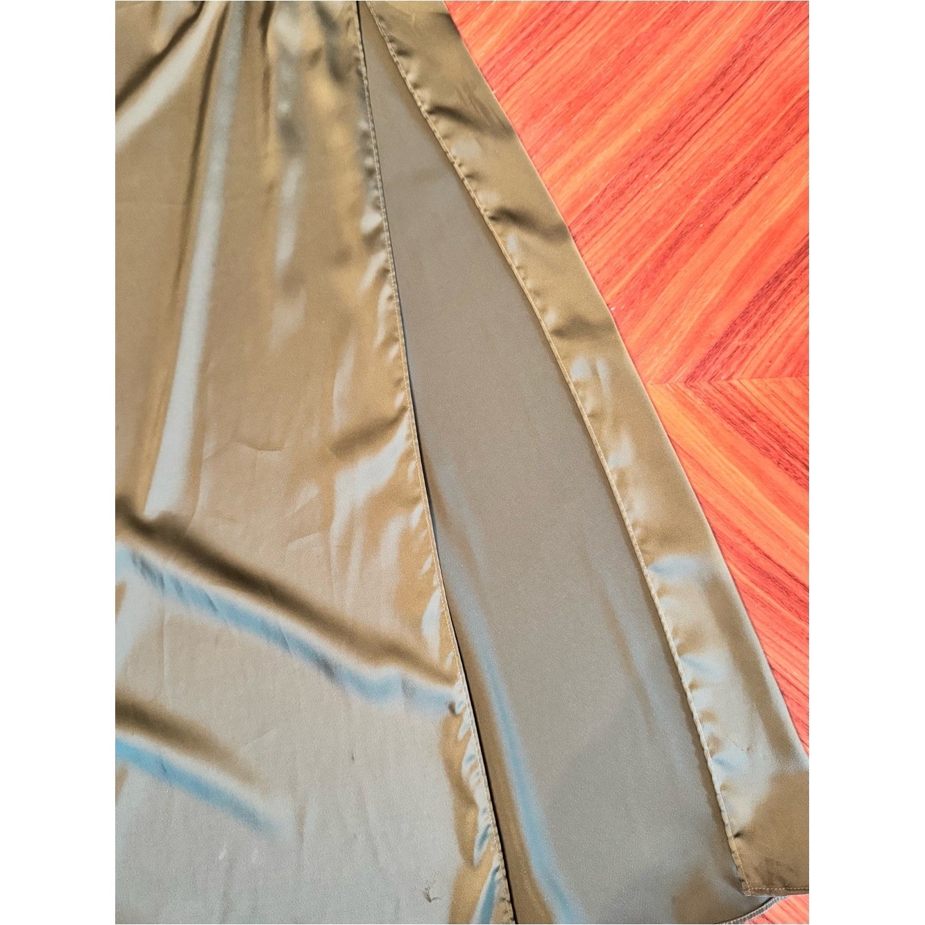 Azazie Olive Green Satin Bridesmaid Dress A22 Formal Gown