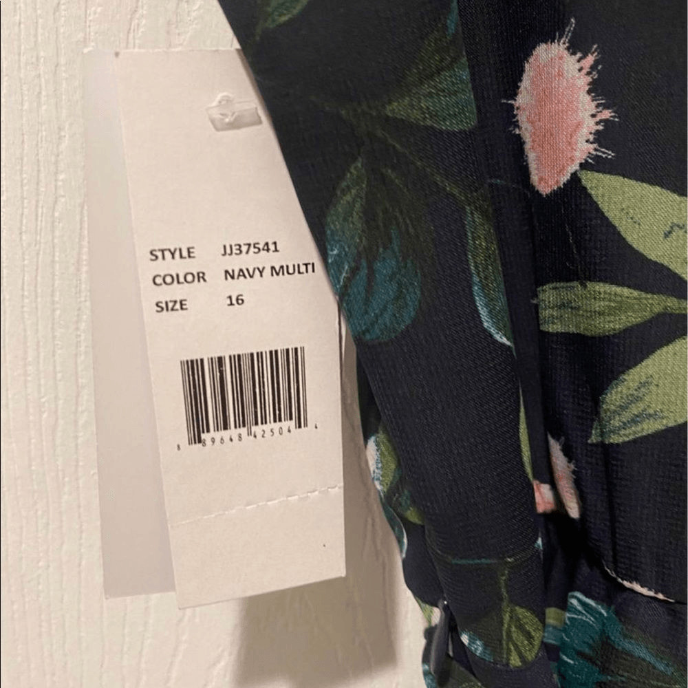 Beautiful hi-low floral dress