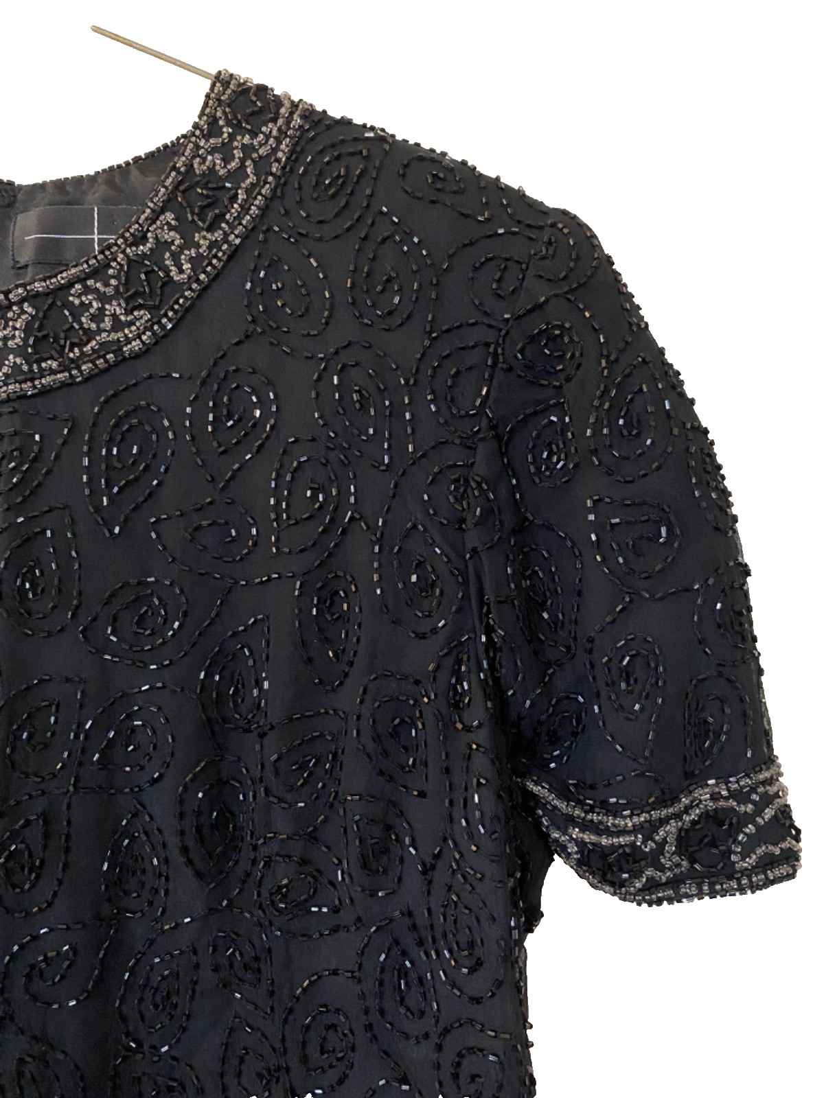 1980s does 1940s, Vintage Style Jeweled Women’s EveningWear, Size Sm/M