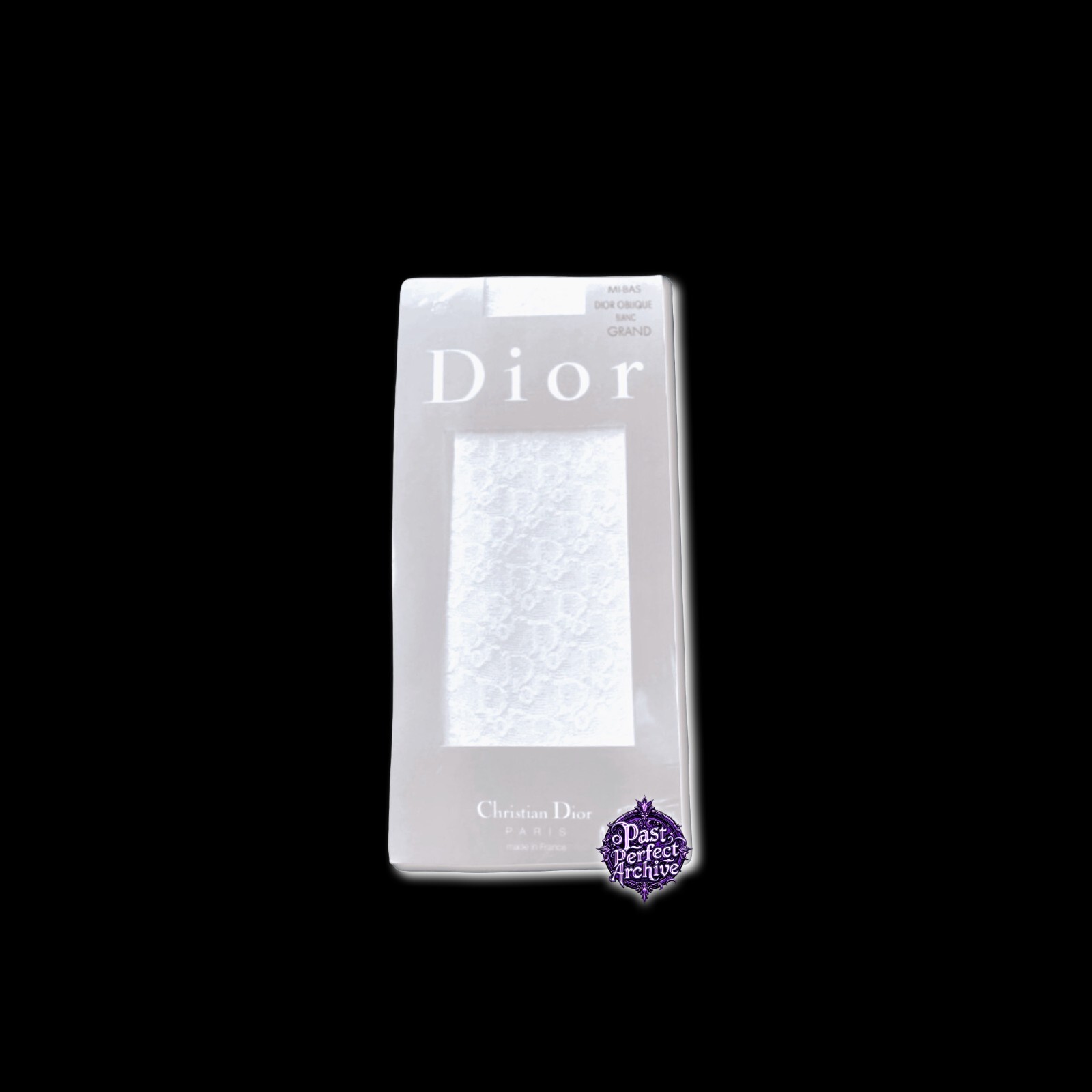 S/S 1990 Christian Dior By John Galliano Trotter Chantilly Lace Stocking Socks