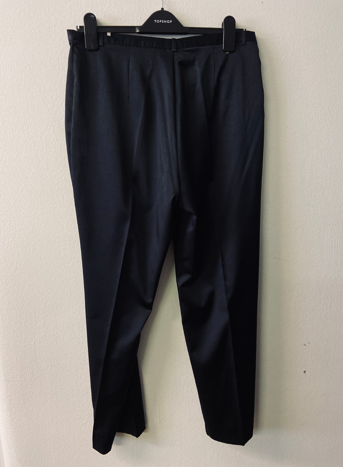 Women’s Vintage dress black pants | Satin finish meets comfort