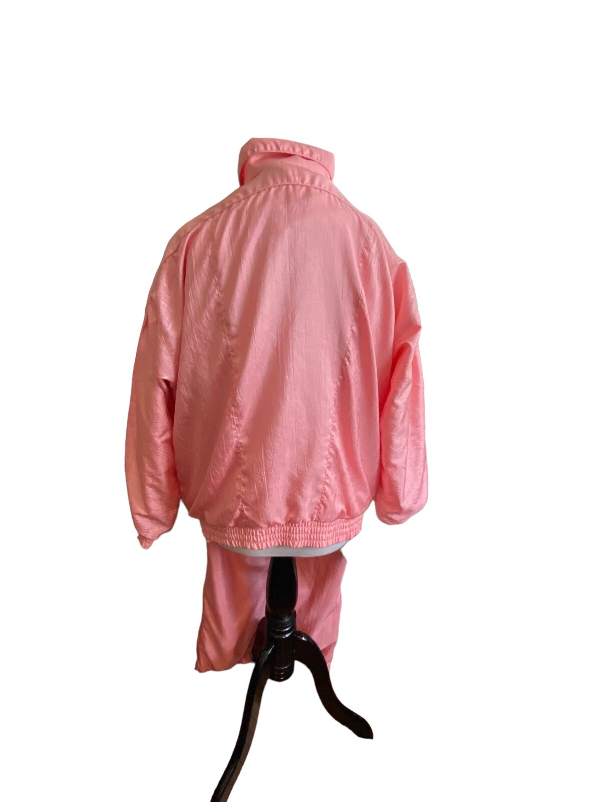 Vintage Lavon Pink Tracksuit Set Size Large Two Piece Jacket and Pants Set Retro