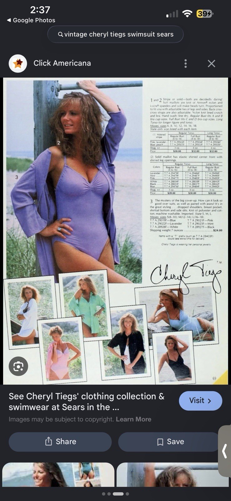 Vintage 1980’s Cheryl Tiegs Sears One Piece Swimsuit Purple Size 12 SEARS