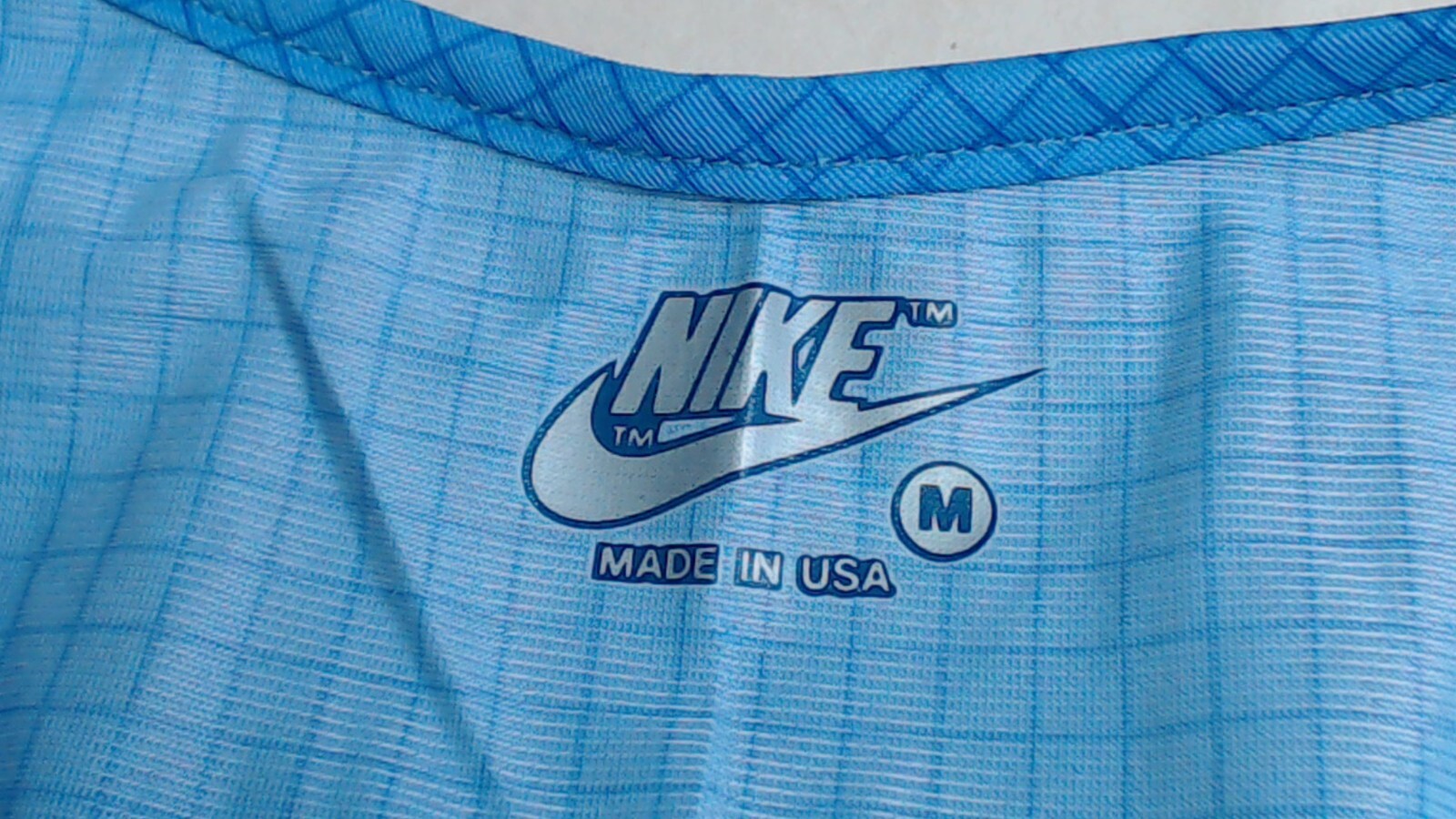 Vtg 80s Nike Tank Top Wmns M Sleeveless Shirt NWT Lavender, Blue Running Workout