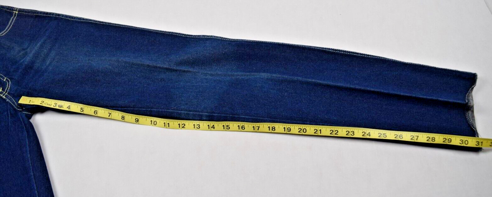 Vintage Jordache Jeans Horsehead Size 26 x 31 70s Indigo White Stitch High Waist