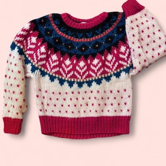 Vintage Hand Knit Cozy Sweater