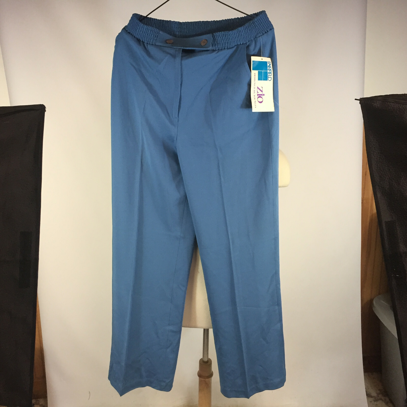 NOS Deadstock Vintage 70s 80s Fairfield Zio Two Piece Jump Suit Pants Shirt Jack