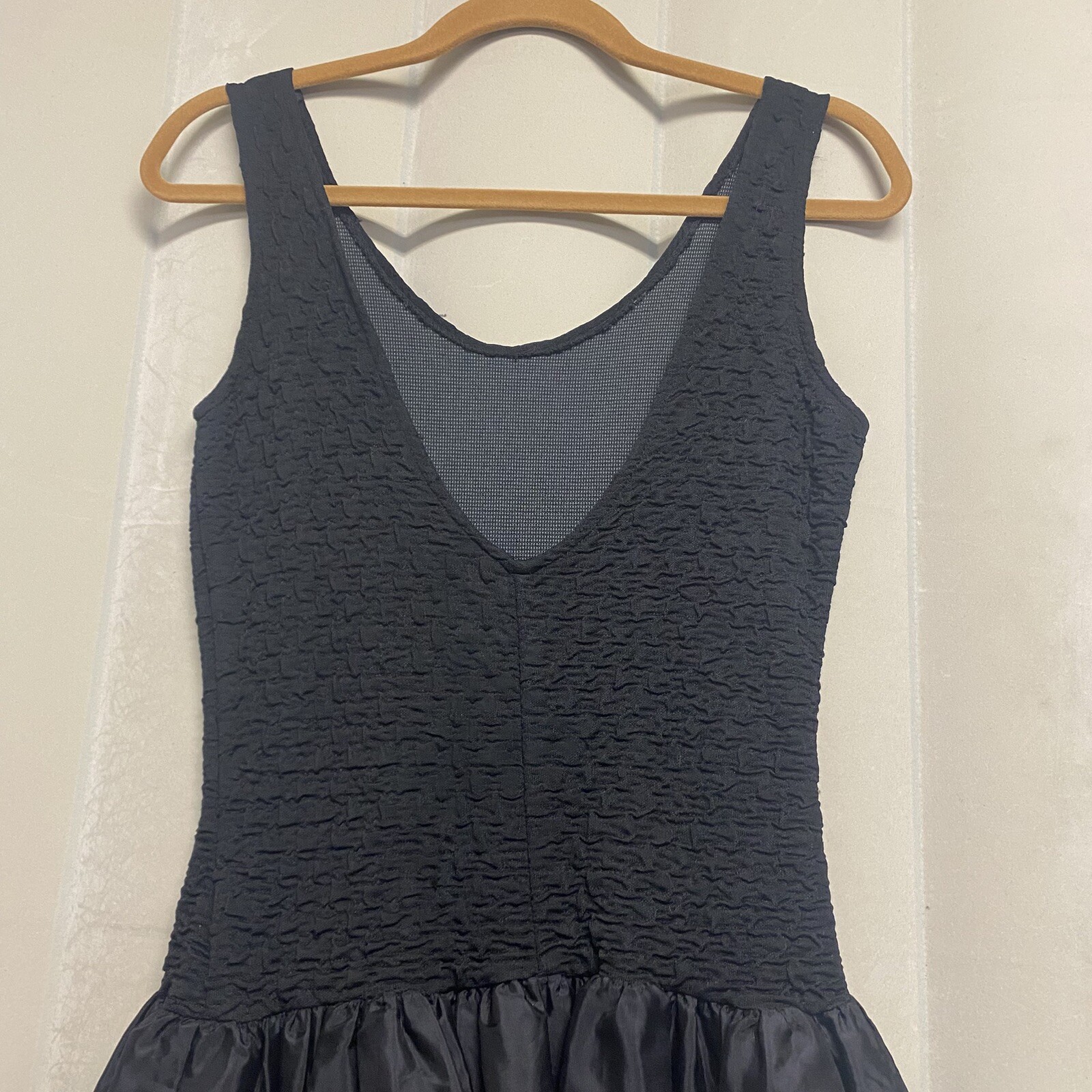 Vintage Wild Dress Women’s Dress Medium Fit Flare Tiered Bows Dirty Dancing 60s