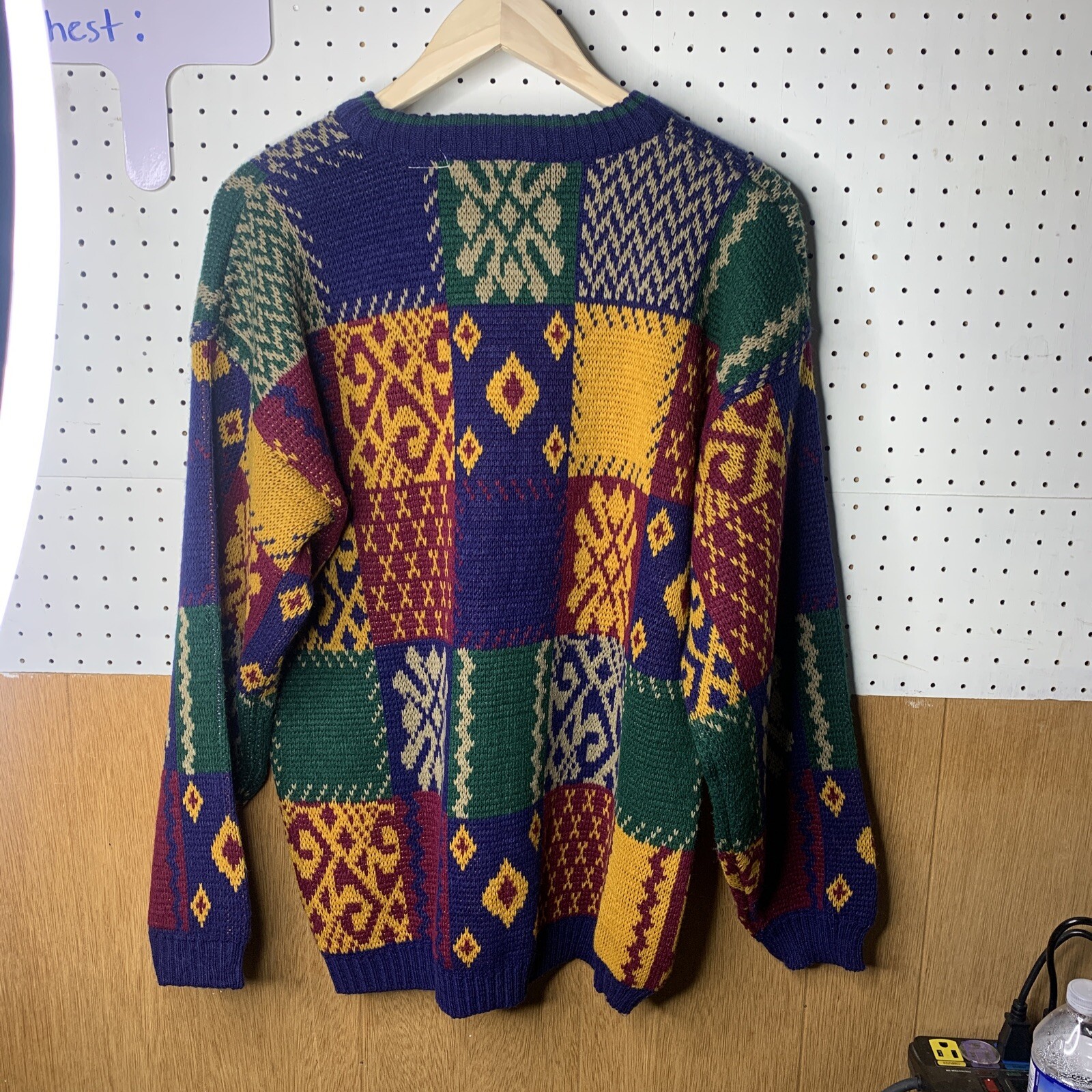 Margules L Vintage Sweater Made In Korea 100% Acrylic