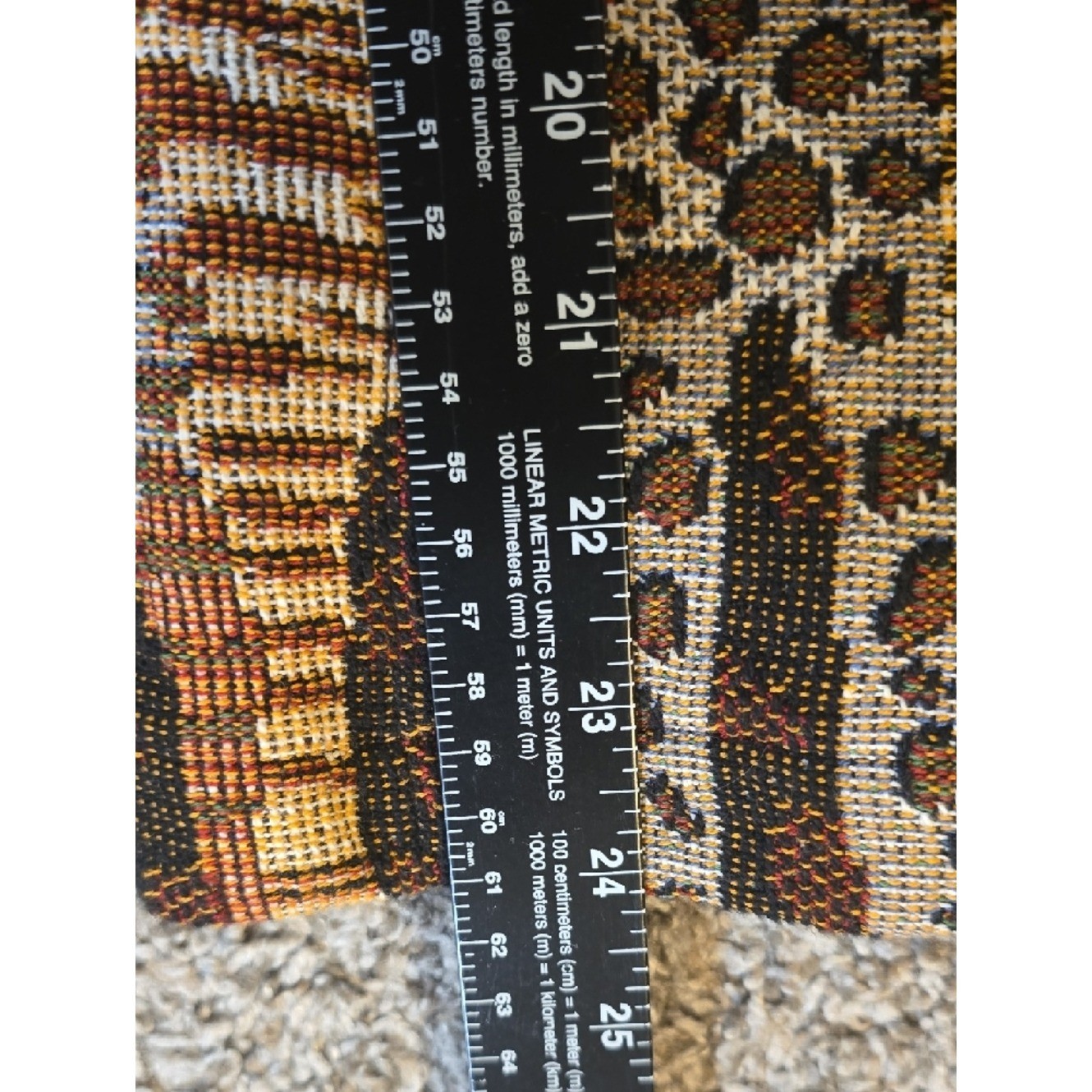 Painted Pony Vintage Giraffe Tapestry Women’s Jacket Brown Multi Size Large