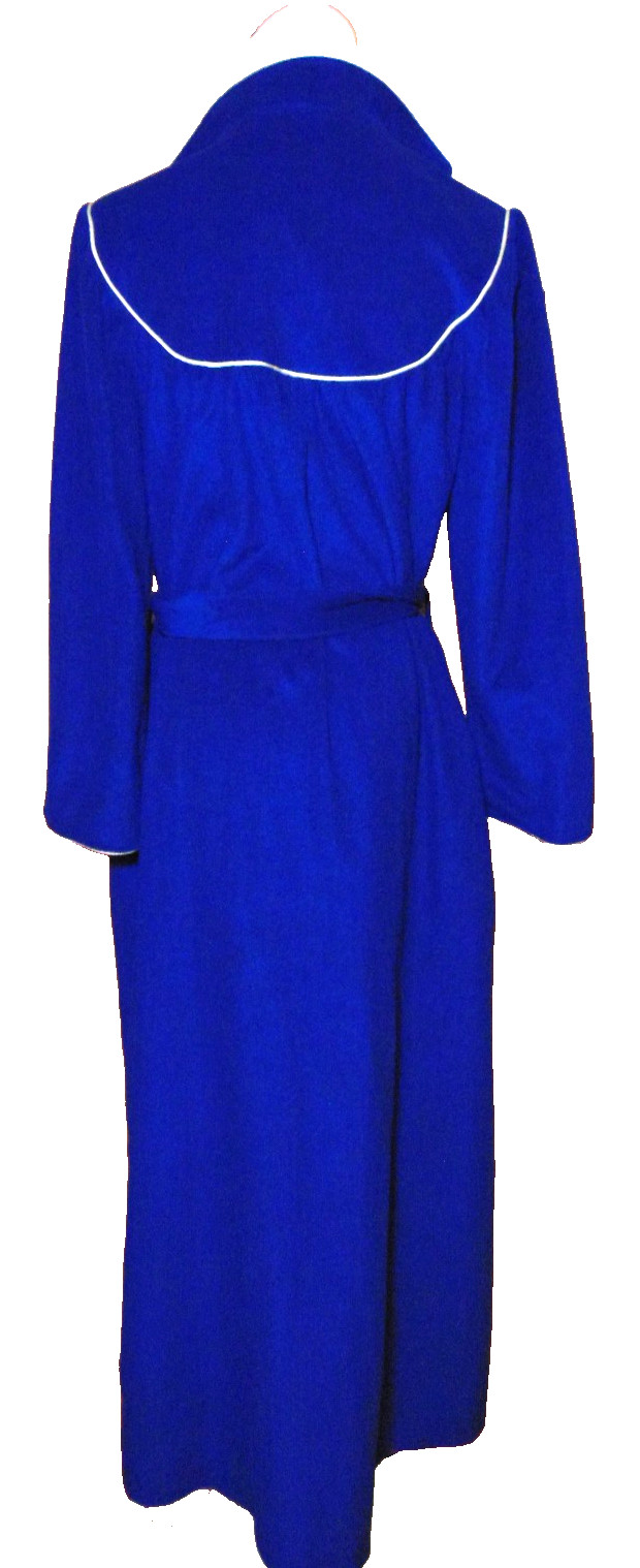 VINTAGE CARRIAGE COURT WOMENS FLEECE NIGHT GOWN,ROBE,SLEEPWEAR,BELT,LOUNGE~12/14