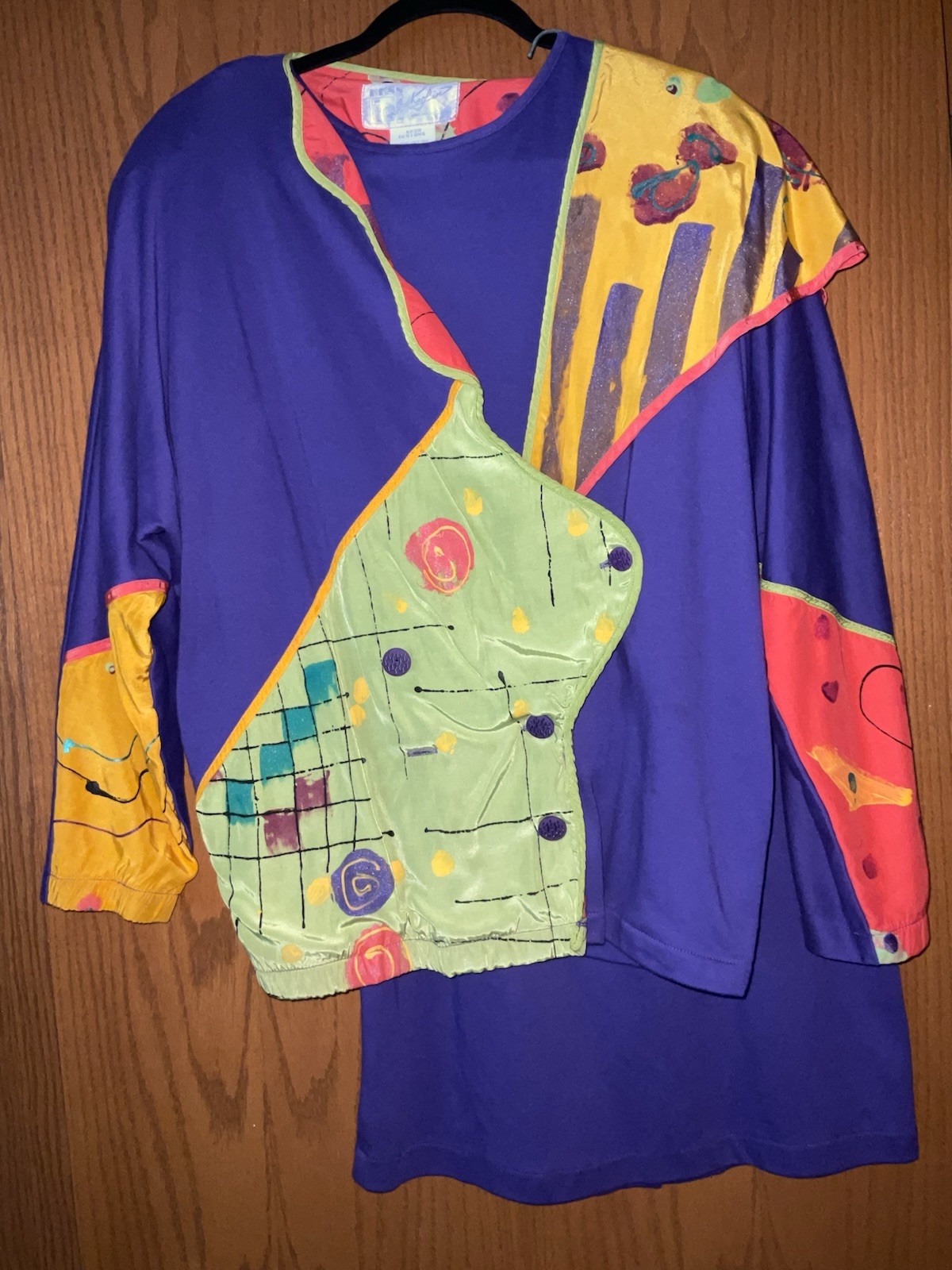 Vintage KK88 Women’s 3pc Suit Art To Wear Made In USA Size Medium/Large