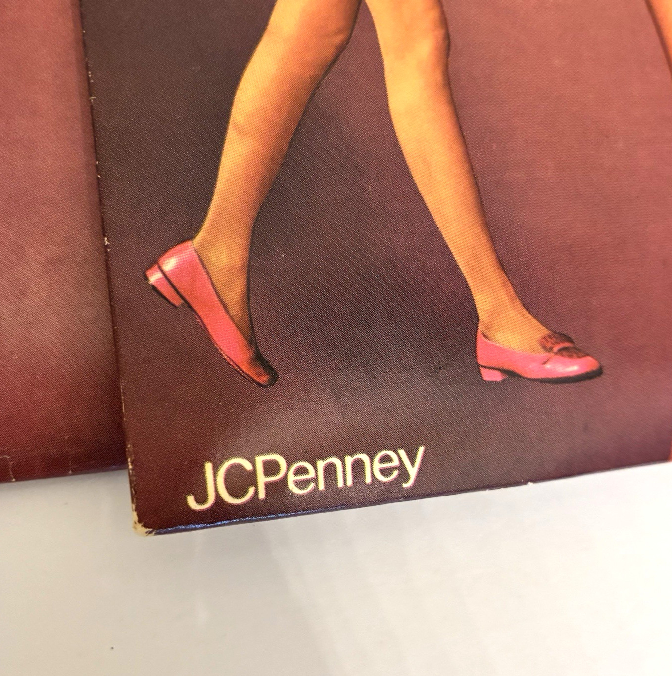 Pantyhose JCPenny Sheer Sandalfoot 4 Lot size Short Nylon Stockings New NOS VTG