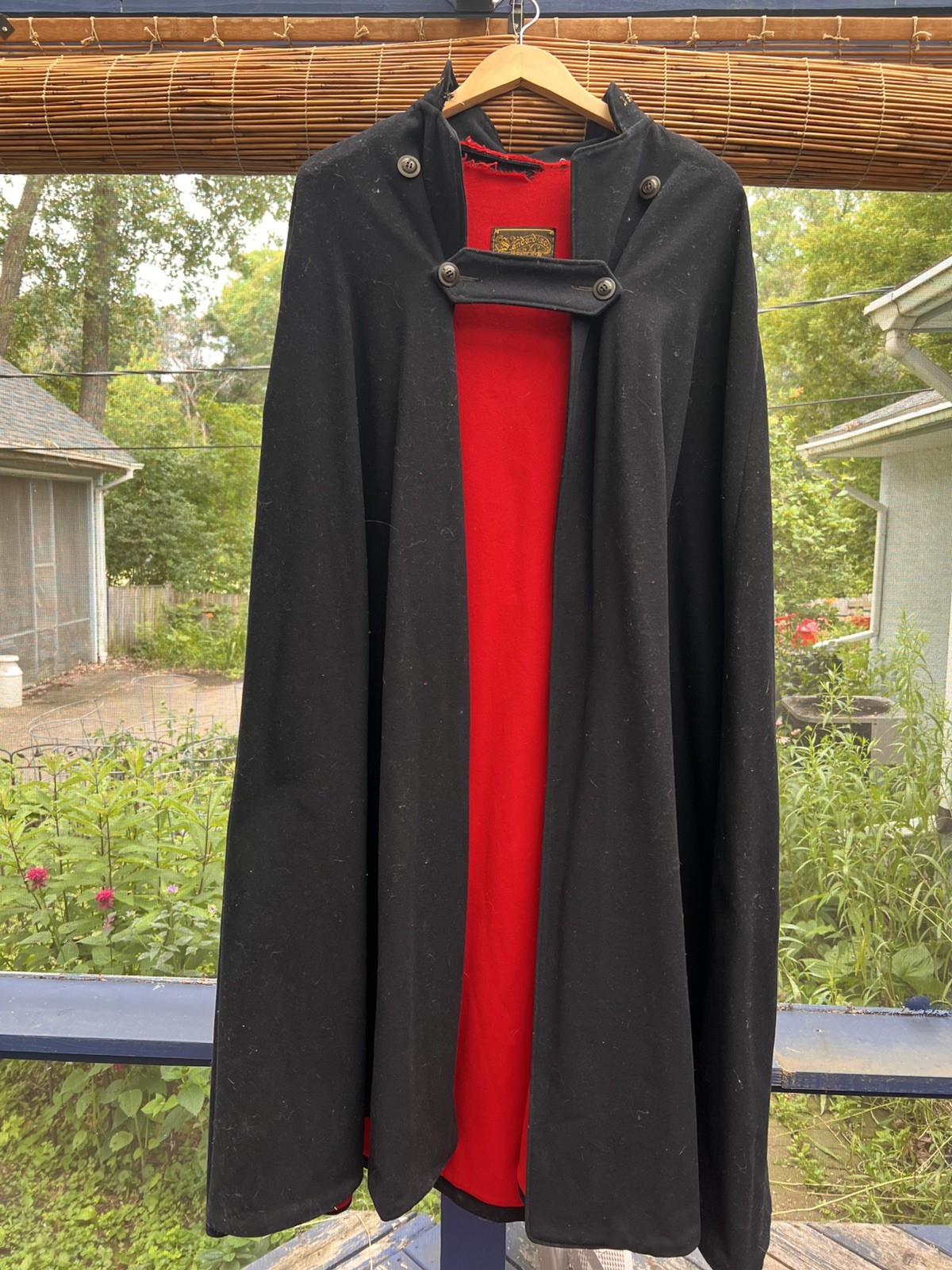 1940’s Standard Apparel Co. Navy Wool Nurse Cape Nurse