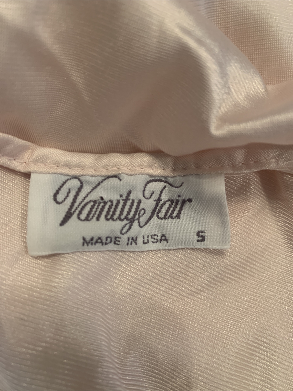 Vintage-Vanity Fair -Nightgown- Sz Small-maxi-cream-36” Bust-beautiful Lace