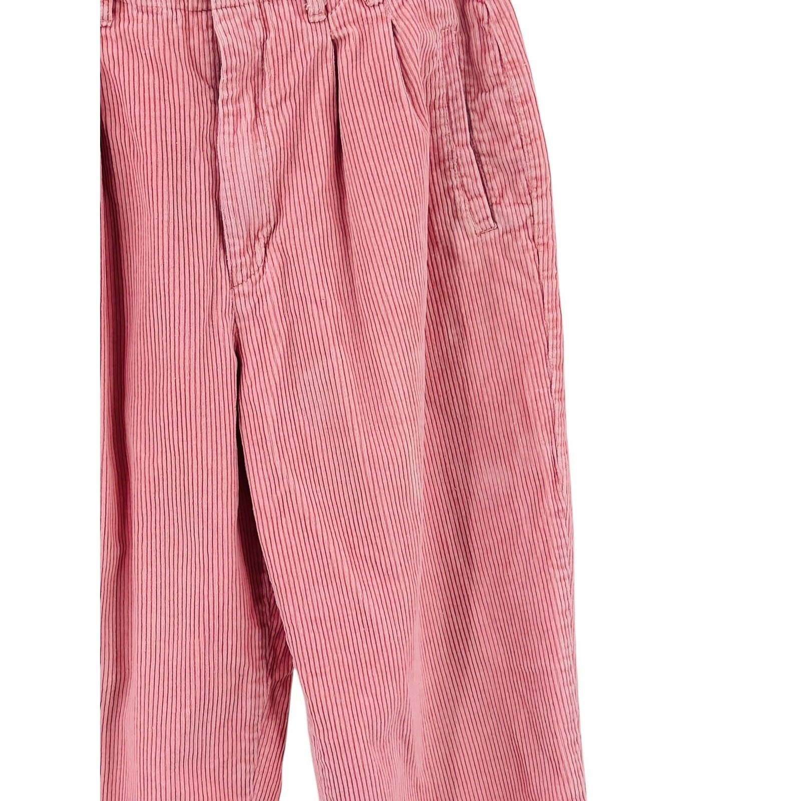 Tarazzia Vintage Corduroy Pleated Tapered Pants Pink Size 9/10